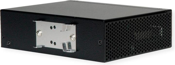 Produktbild Roline Industrie Konverter Gigabit Ethernet - Dual Speed 100/1000 Fiber, mit PoE Funktion