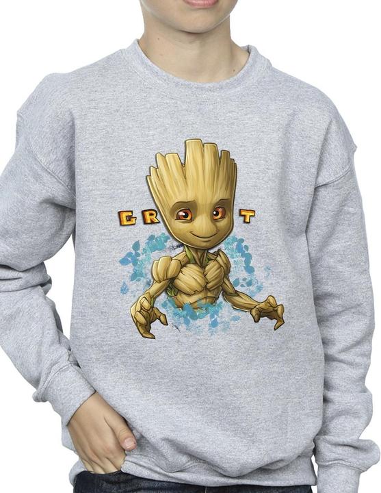 Immagine prodotto Guardians of the Galaxy Groot Flowers Felpa Ragazzi (152, 158)