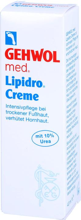 Image du produit Gehwol med Lipidro Crème avec 10% d'urée (Crème et gel pour les pieds, 40 ml)