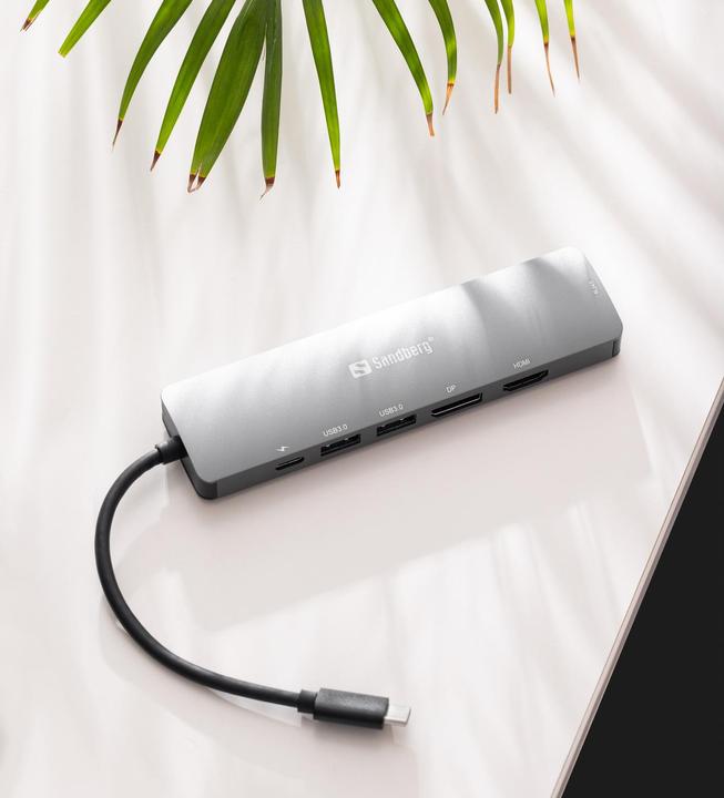 Produktbild Sandberg Multi Dock (USB-C, 6 Ports)