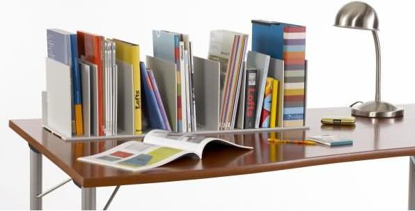 Actual product image Paperflow Document compartment, flexible division, gray polystyrene, with 10 dividers
