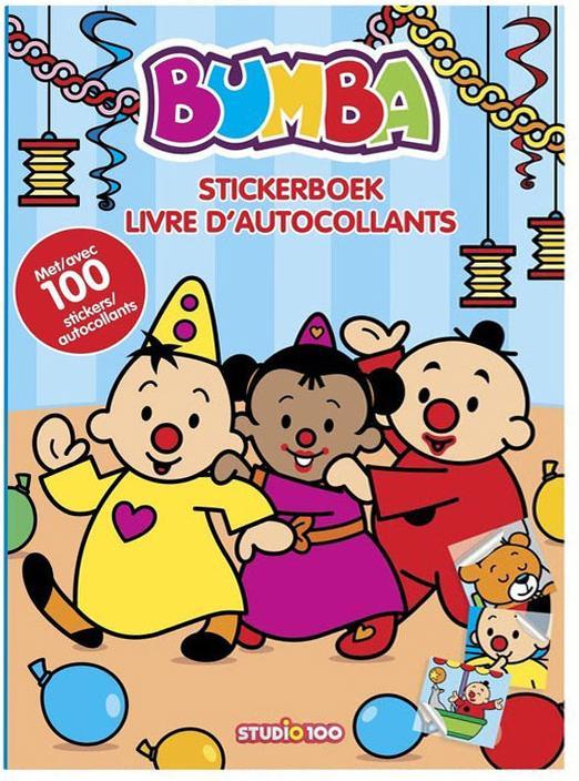 Actual product image Bumba sticker activity book birthday