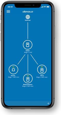 Produktbild Devolo Magic 1 WiFi mini Starter Kit (1200 Mbit/s)