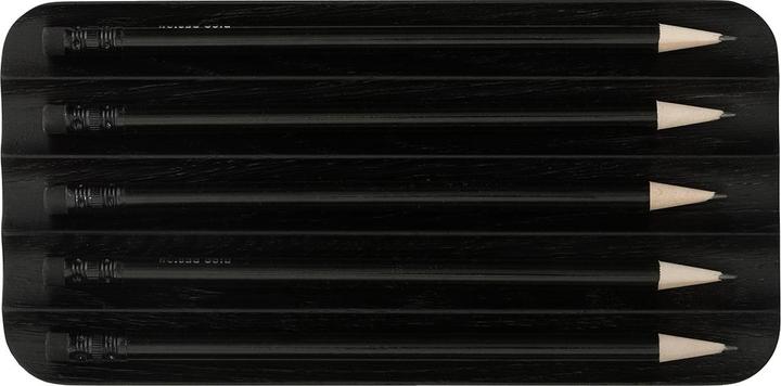 Immagine prodotto Oakywood Vassoio per penne (Oakyblocks) Vassoio per penne in legno - Nero -