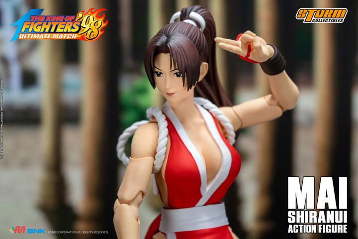 Actual product image Storm Collectibles King of Fighters '98: Ultimate Match Action Figure 1/12 Mai Shiranui 18 cm