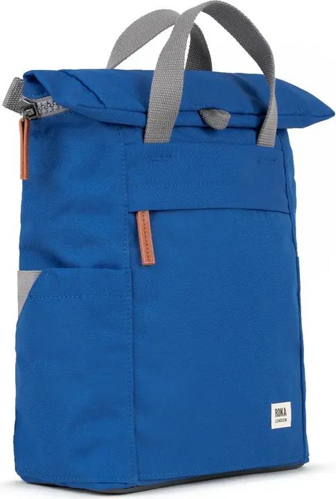 Roka London Finchley A Galactic Blue Recycled Canvas12-15 recycled bottles Small (10 l)