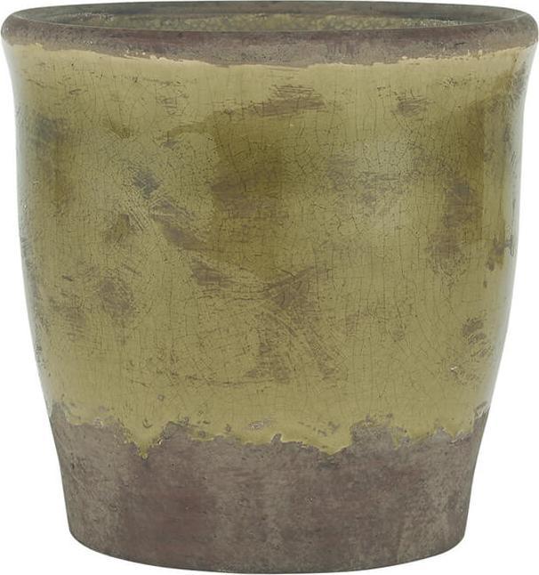 Image du produit Ib Laursen Céramique Pot Craquelé Vert S
