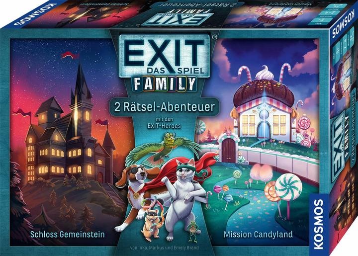 Kosmos EXIT - Family: Schloss Gemeinstein/Mission Candyland (Allemand)