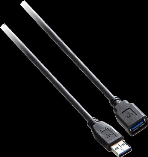Produktbild V7 USB 3.0 Extension (1.80 m, USB 3.1)