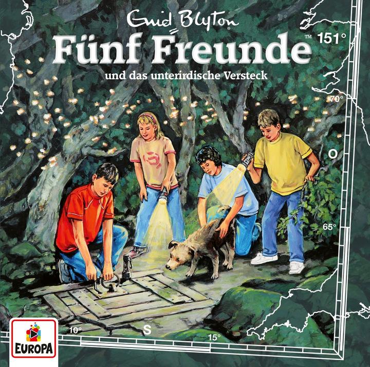 Image du produit Cinq amis 151 - et la cachette souterraine (Enid, Blyton, Allemand)