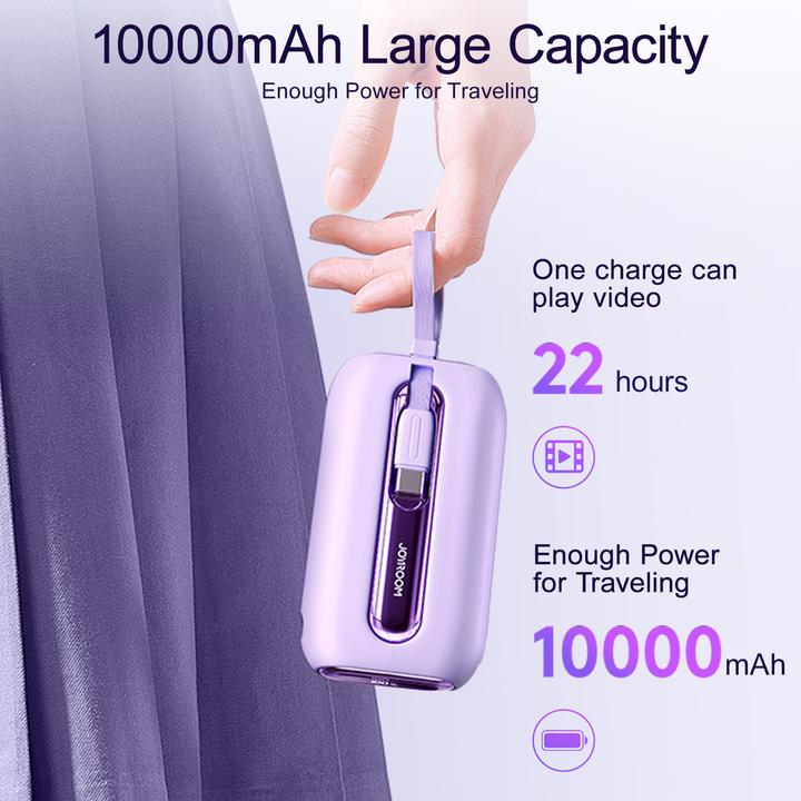 Actual product image Joyroom Colorful Series (10000 mAh, 22.50 W, 37 Wh)