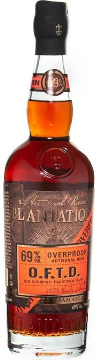 Image du produit Plantation Overproof O.F.T.D. 69% vol. 1l