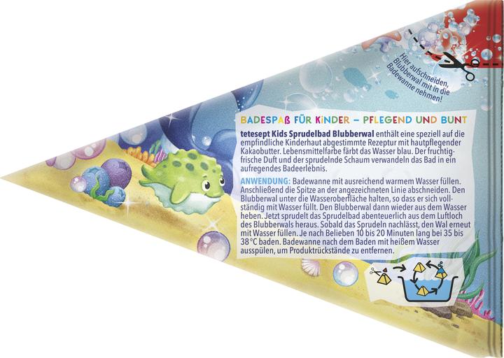 Produktbild Tetesept Kids Sprudelbad Blubberwal (Badesalz)