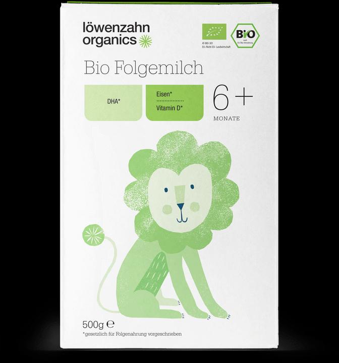 Produktbild Löwenzahn Organics Bio Folgemilch 6+ (500 g, ab 6 Monaten)