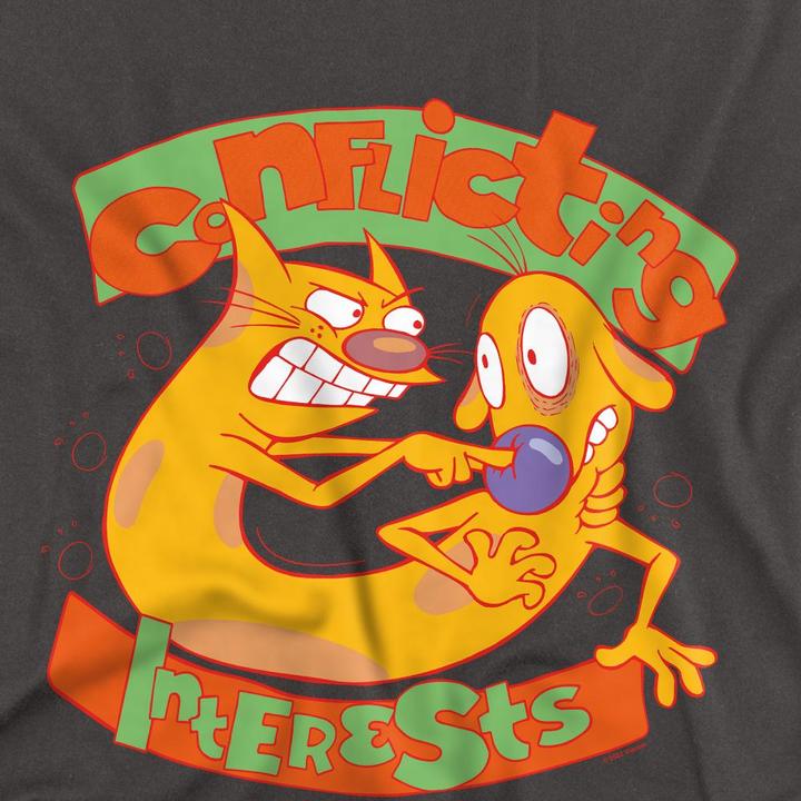 Produktbild CatDog Conflicting Interests TShirt (S)