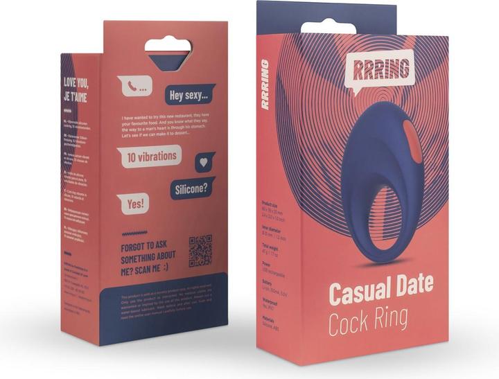 Produktbild Rrring Casual Date - Vibrating Cockring (4 cm)