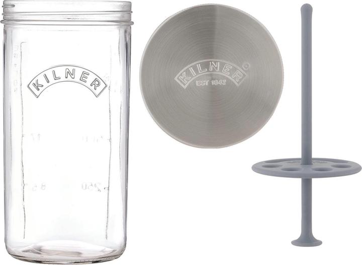 Produktbild Kilner Glas zum Aufbewahren frischer Kräuter (1 Stk., 1 l)