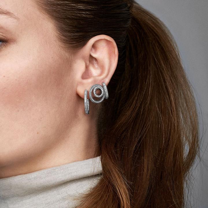 Image du produit Pandora Coeurs infinis Créoles (Argent)