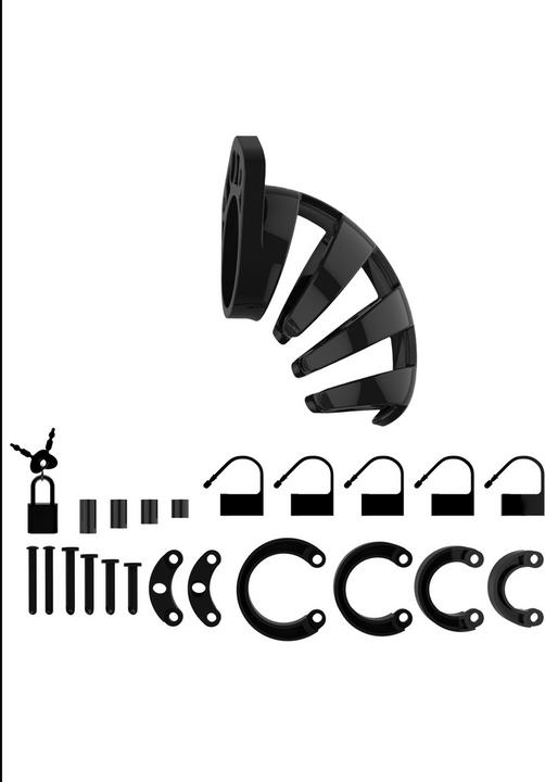 Actual product image ManCage Model 02 - Chastity Cock Cage