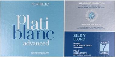 Actual product image Montibello Platiblanc Advanced Silky Blond Hair Color 500 - Pack of 2