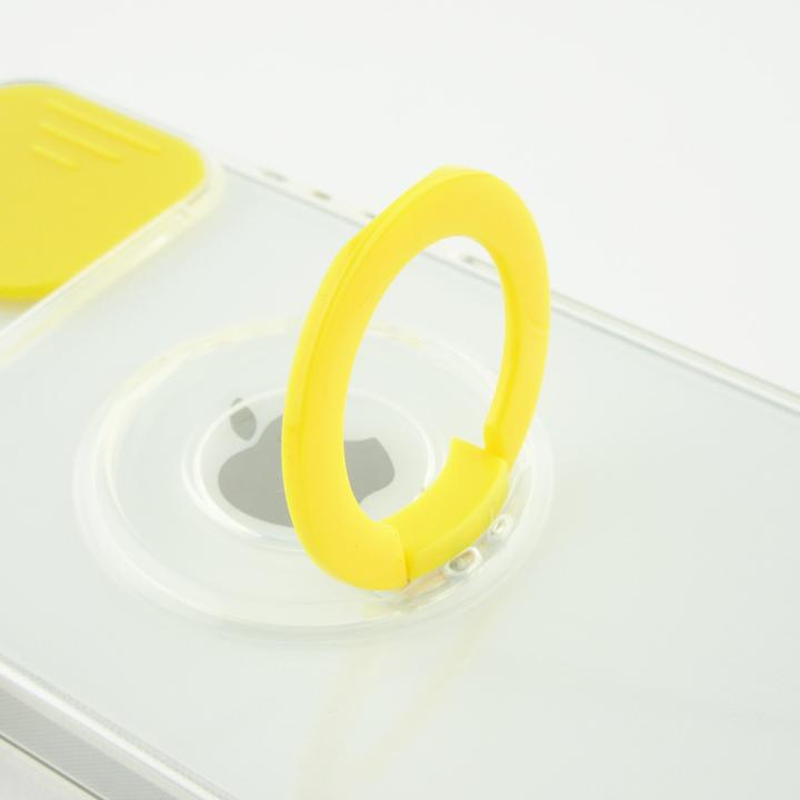 Actual product image PhoneLook Coque Caméra clapet avec anneau jaune (Apple iPhone 14 Pro)