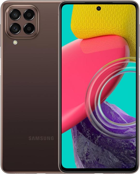 Samsung Galaxy M53 (128 GB, Braun, 6.70", Hybrid Dual SIM, 108 Mpx, 5G)