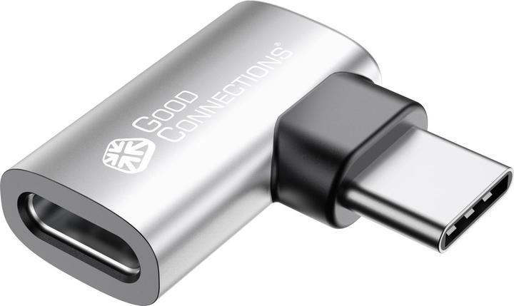 Good Connections USB 4.0 Gen.3x2 Winkeladapter Portschoner 40GBit/s 240W 8Ka60Hz USB-C (USB, USB Typ-C)