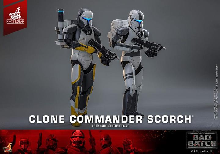 Produktbild Hot Toys Star Wars - The Bad Batch Clone Commando Scorch Exclusive Actionfigur
