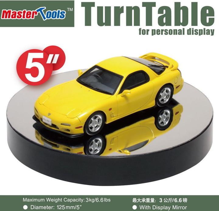 Master Tools Display per giradischi 125 mm