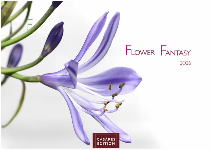 Actual product image Flower Fantasy 2026 S 24x35cm (24 x 35 cm, German)