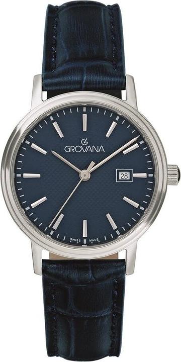 Grovana Kensington Traditional-Kollektion – Montre-Quarz, hergestellt in der Schweiz (Swiss Made)