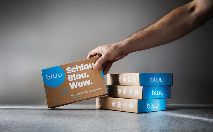 Immagine prodotto bluu Strisce di lavaggio ecologiche universali Alpine Fresh (42 Cicli di lavaggio, Asciugamani)