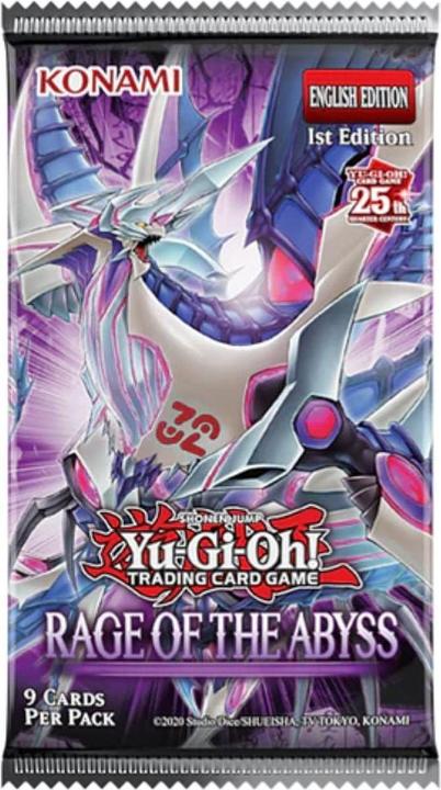 Produktbild Yu-Gi-Oh ! - Rage of the Abyss Booster (YGO736-4) (Englisch, Booster Pack)