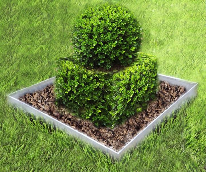Image du produit Green Split Pyramide de fleurs (4 pcs : 120 x 13,5cm) (120 cm)