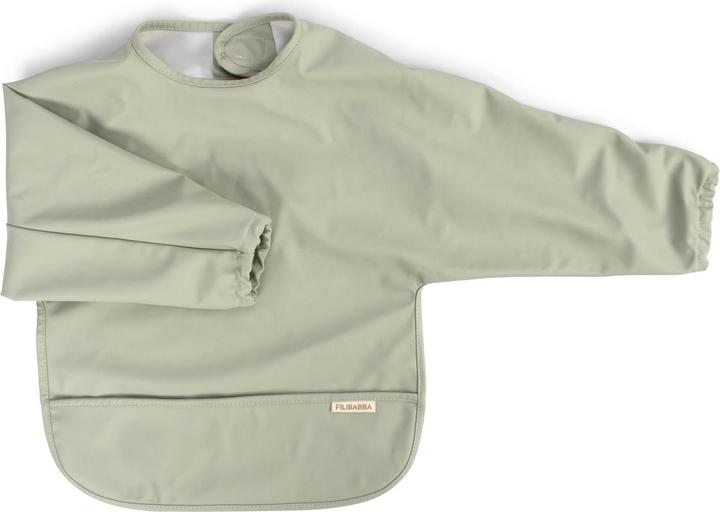 Actual product image Filibabba Bib with sleeves (6 months)