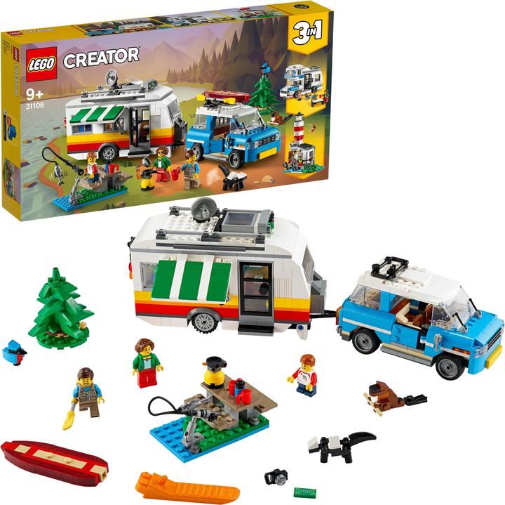 Produktbild LEGO Campingurlaub (31108, LEGO Creator 3-in-1)