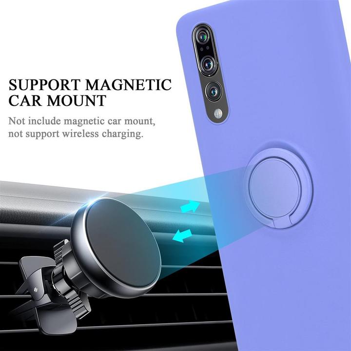 Image du produit Cadorabo TPU Liquid Ring Silicone Case Cover (Huawei P20 Pro, Huawei P20 Plus)