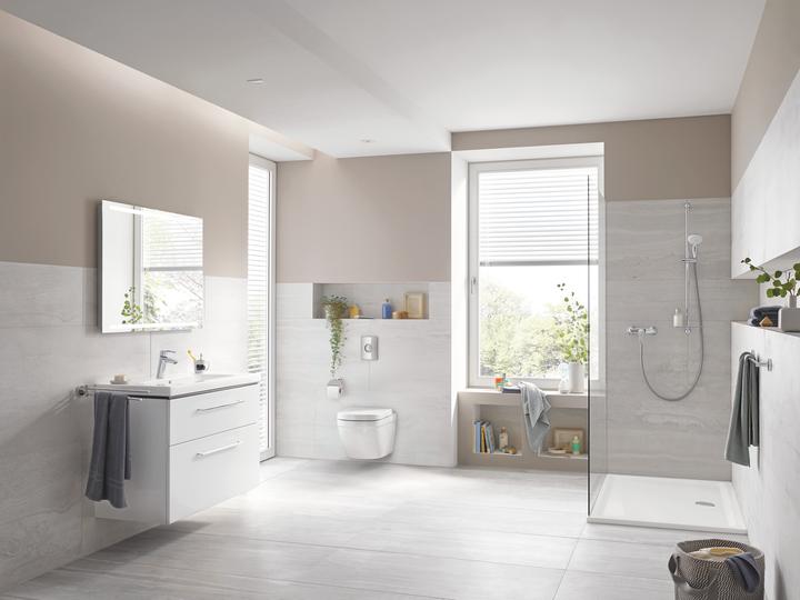 Actual product image Grohe Euro Ceramic Wall Wash Down Toilet