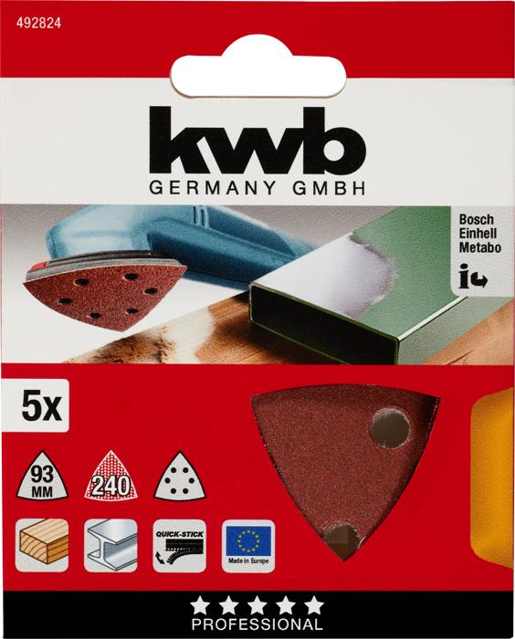 Immagine prodotto kwb Rondelle adesive Delta K240 /5pz. (240)