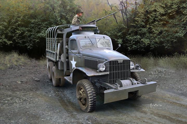 Produktbild Hobby Boss US GMC CCKW-352 Machine Gun Turret Versi