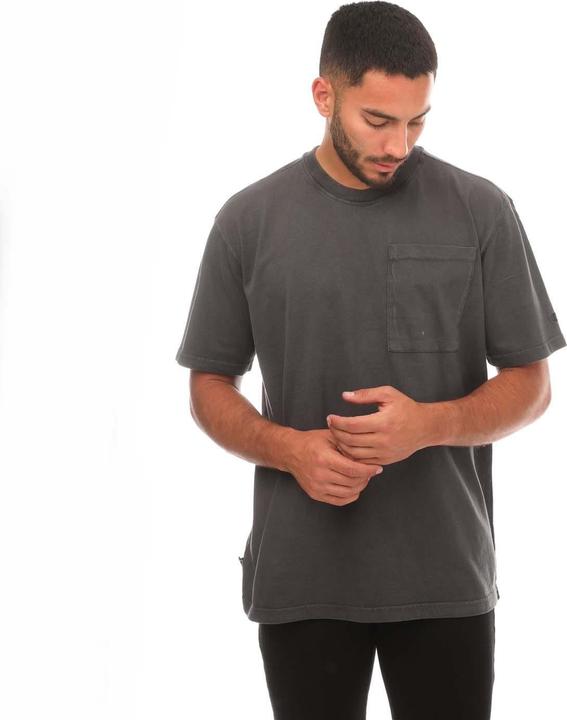 Actual product image Established Mens Washed Pocket T-Shirt (S)