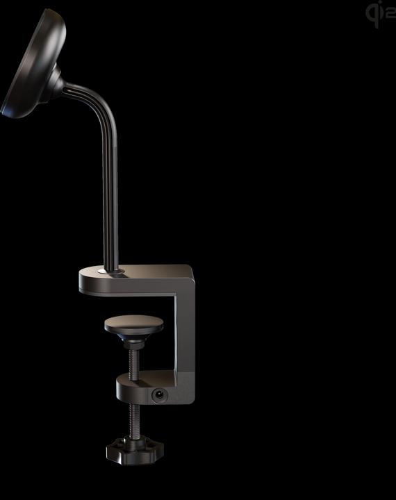 Actual product image Zens 1x 15W Qi2 incl. charger and clamp holder (15 W)