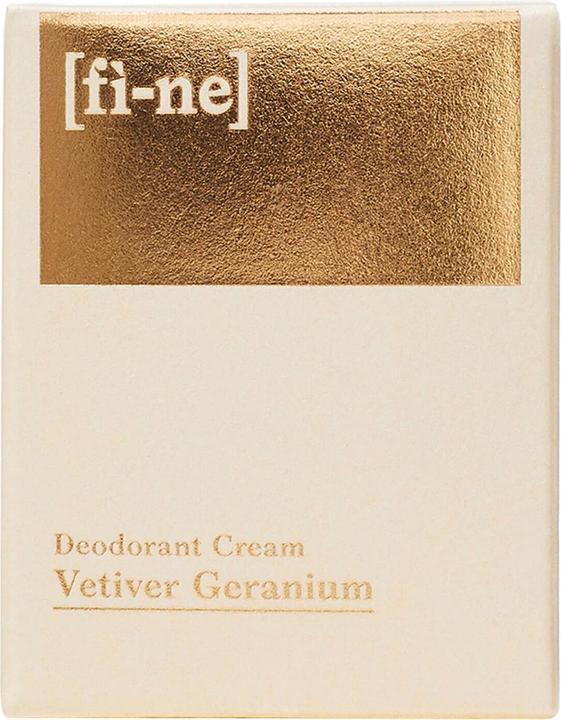 Image du produit [fì-ne] Vetiver Geranium - Crème Déodorante (Crème)