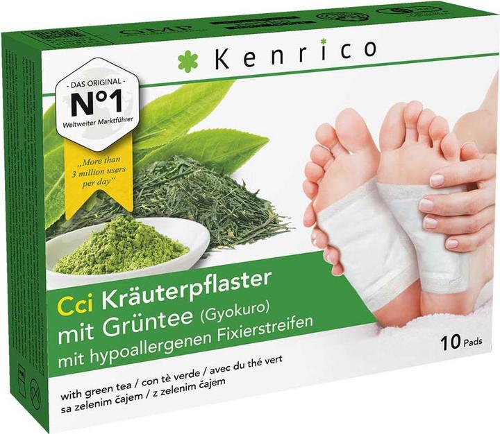Produktbild Kenrico Kräuterpflaster mit Grüntee (Gyokuro) Pfl (10 x)
