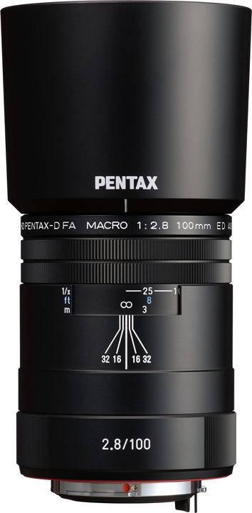 Produktbild Pentax HD DFA 100 Macro f2,8 ED AW Black (Pentax KAF, Vollformat)