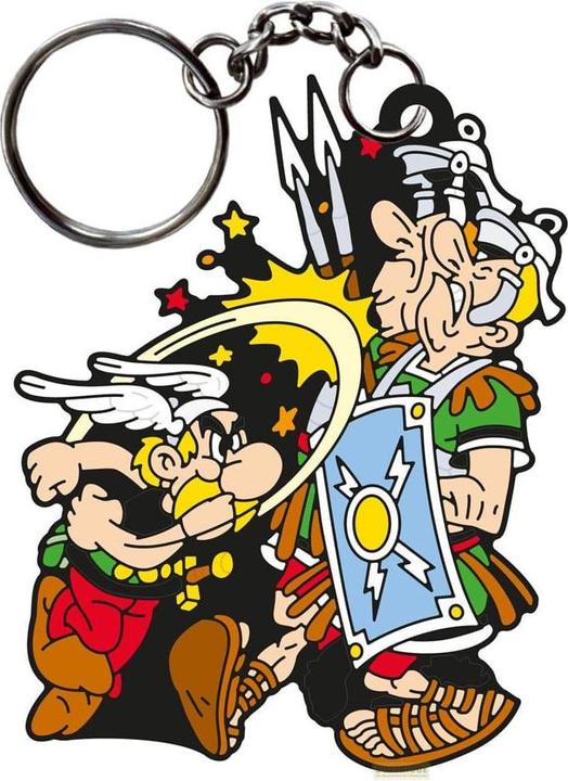 Produktbild Plastoy - Astérix - Porte-clés en gomme Astérix le Gaulois Paff!