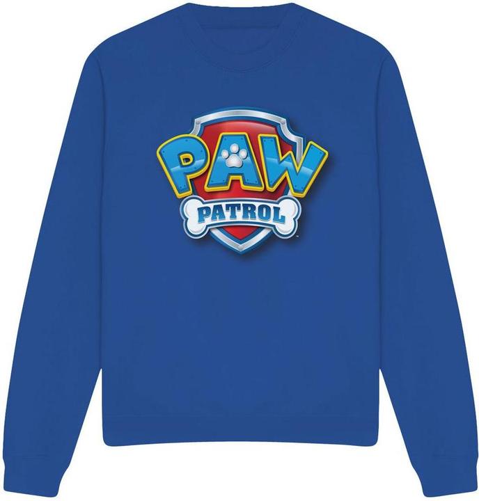Actual product image Paw Patrol Unisex Adult 3D Logo Sweatshirt (S)