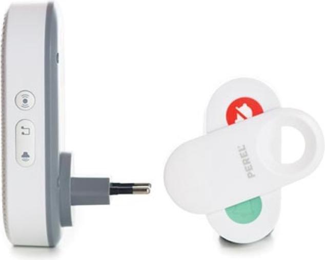 Produktbild Perel Funkklingel Komplett-Set Mit Optischer Anzeige (Funk)