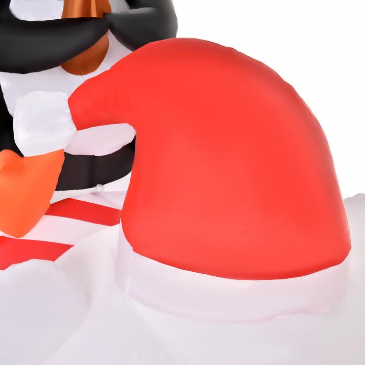 Produktbild Homcom Aufblasbarer Pinguin und Eisbär mit Beleuchtung