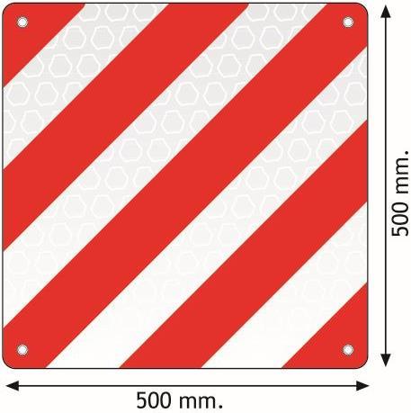 Warntafel Italien (Rot, Weiss)